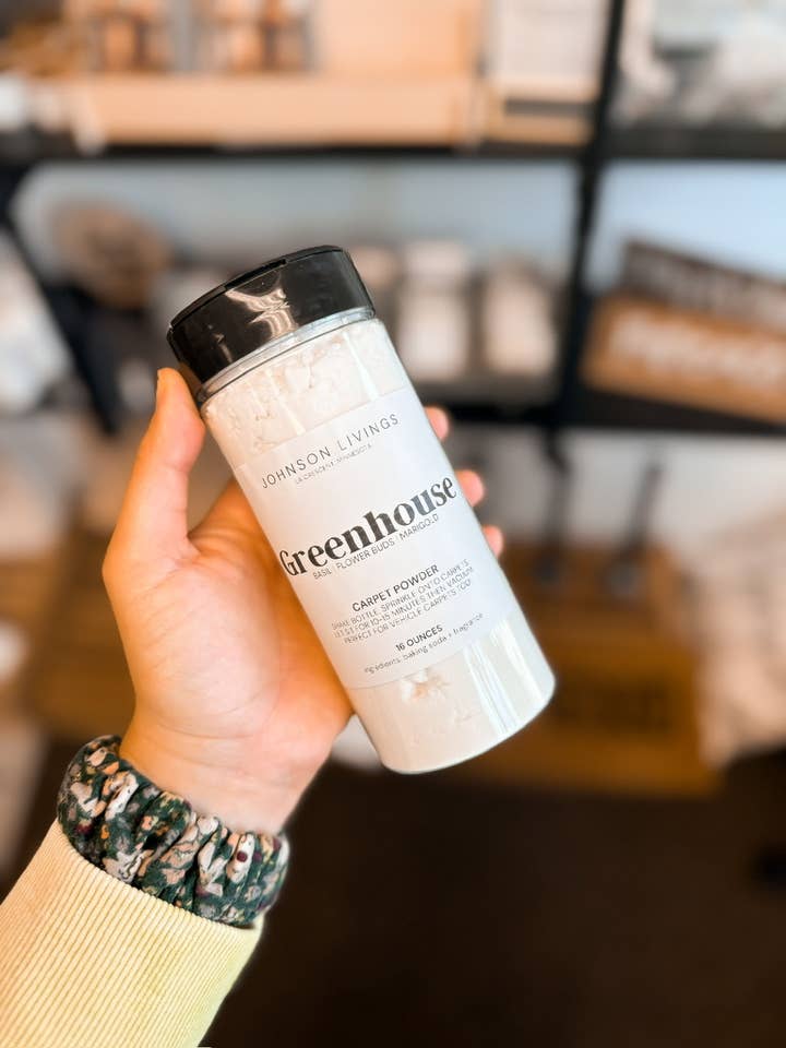 Greenhouse Carpet Powder for wholesale by Johnson Livings LLC