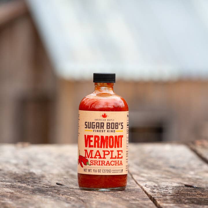 Sugar Bob's Finest Kind - Wholesale Hot Sauce - Vermont Maple Sriracha NET WT. 9.6oz