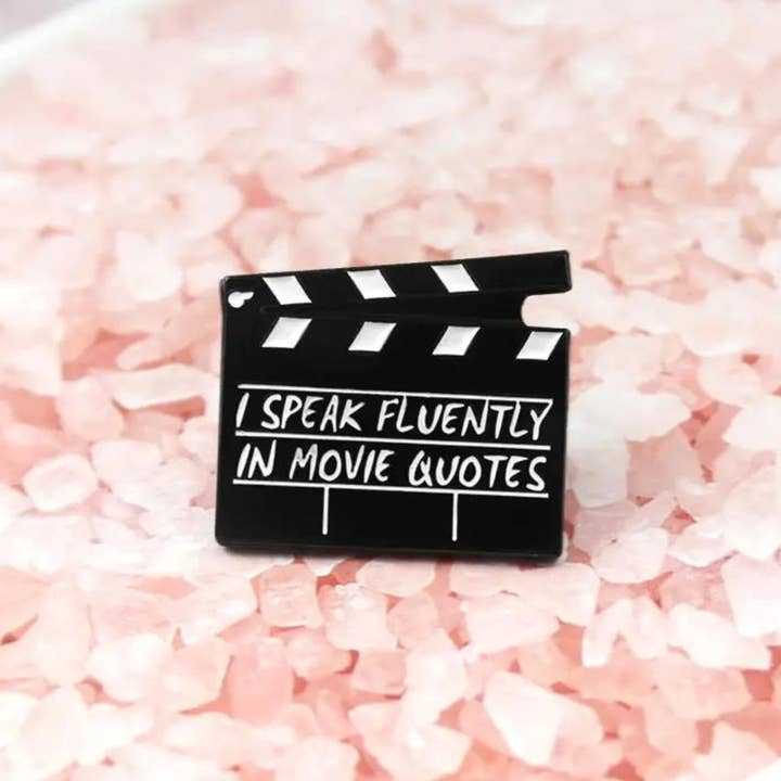 Magnifique Hearts - Wholesale Lapel Pin/Button - Movie Quote Lapel Pin: Perfect for Film Buffs & Collectors