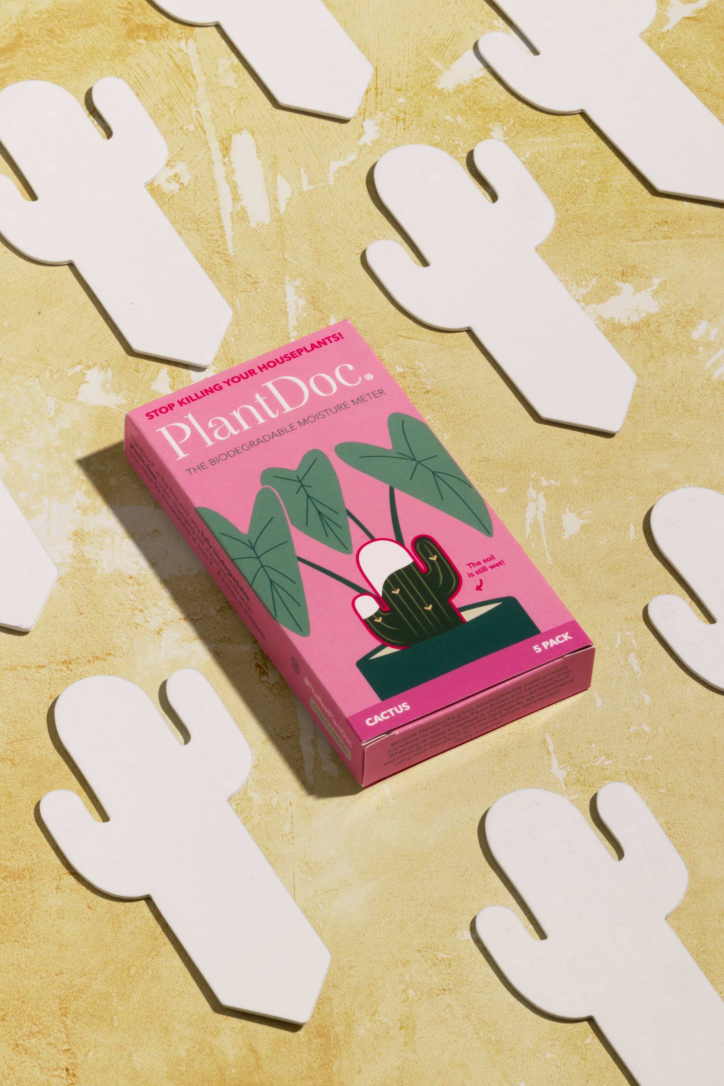 PlantDoc - Wholesale Garden Tool - Cactus PlantDoc: Color-Change Plant Moisture Meter1