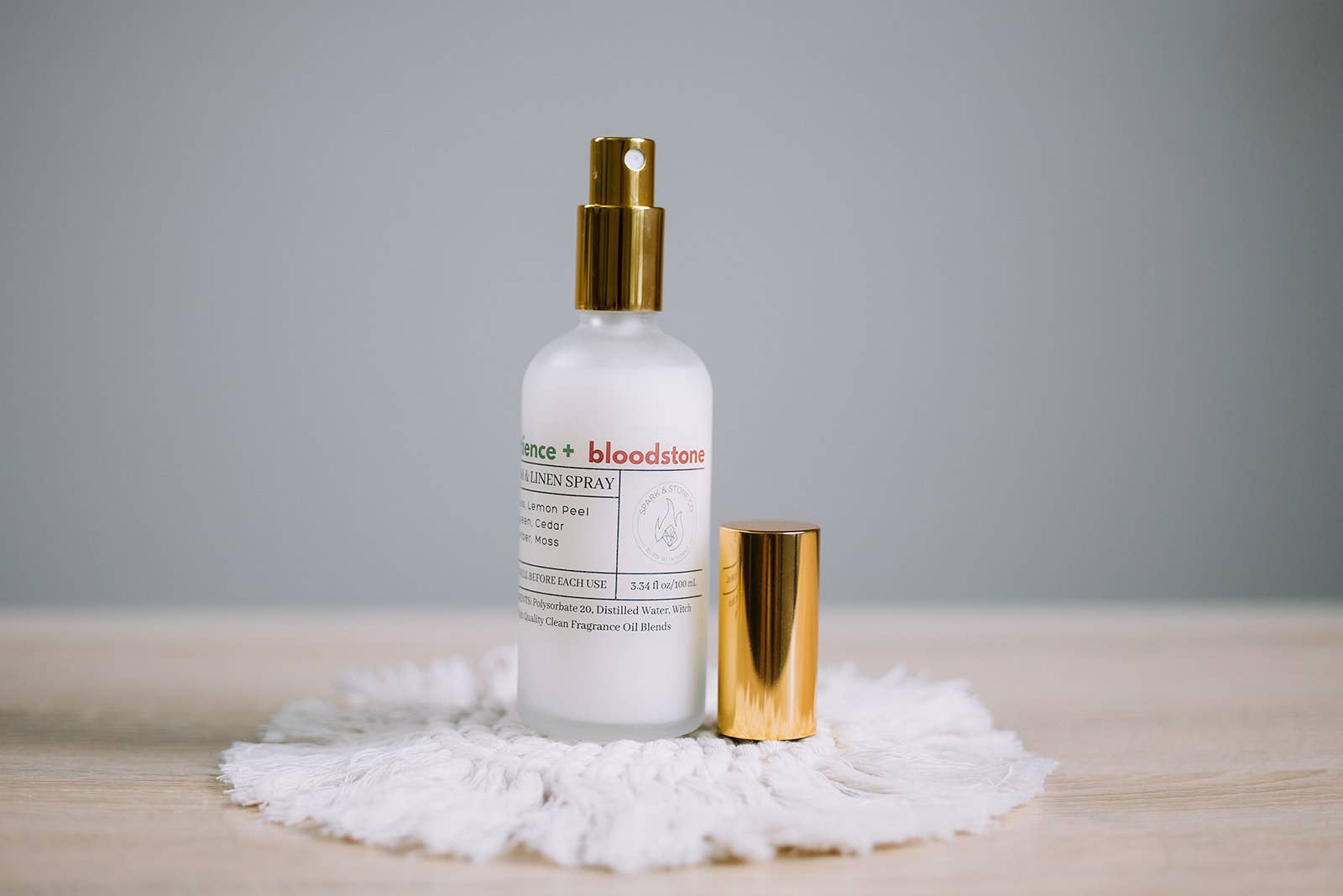 Spark & Stone Co - Wholesale Room & Linen Spray - Patience + Bloodstone Room & Linen Spray1