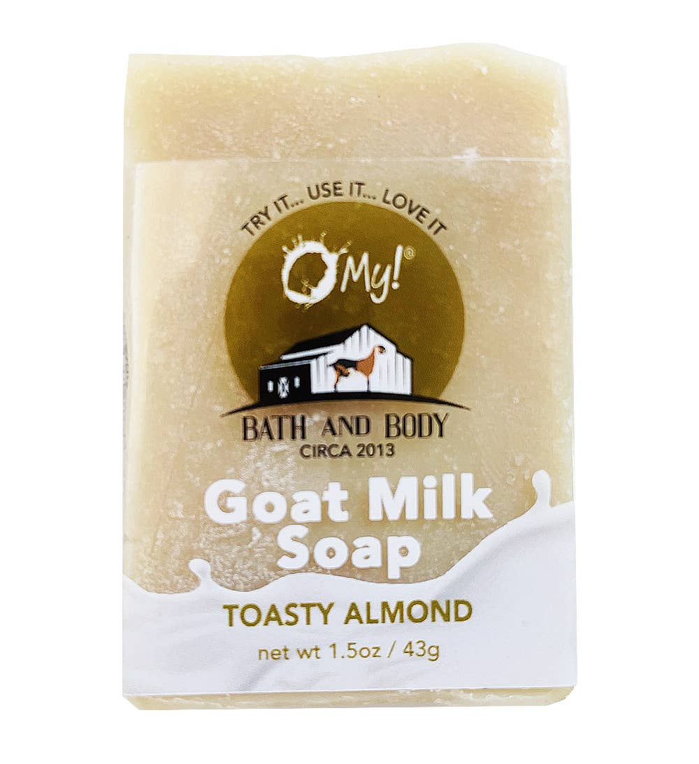 O My! Bath and Body - Wholesale Bar Soap - O My Goat Milk Soap 1.5oz Traveler | Made with Raw Goat Milk11