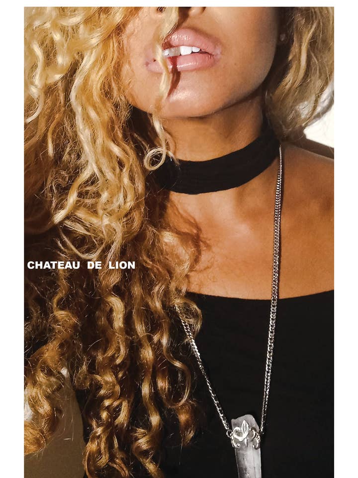 Samadhi Clear Quartz Crystal Amulet for wholesale by CHATEAU DE LION