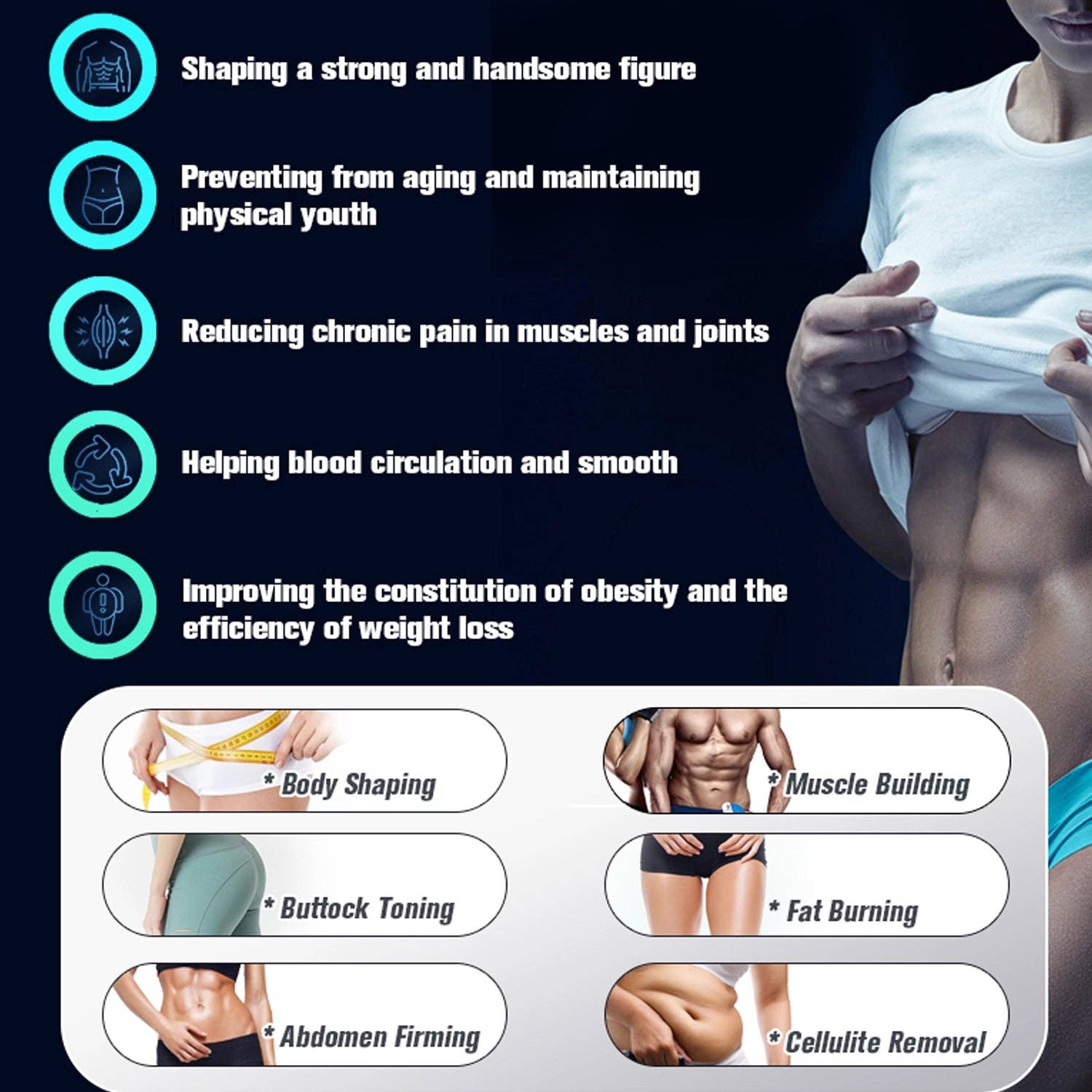 SlimSpa The Body Care Specialists - Wholesale Facial Serum/Concentrate - MessoPepton Muscle Growth (5 vials x 10 ml each)1