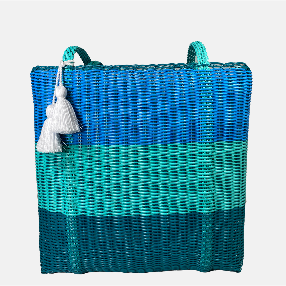 ixöq - Wholesale Tote Bag - Women's - Ixoq Recycled Plastic Cesta Tote Ex-Large ~ 3 Color Paneled5