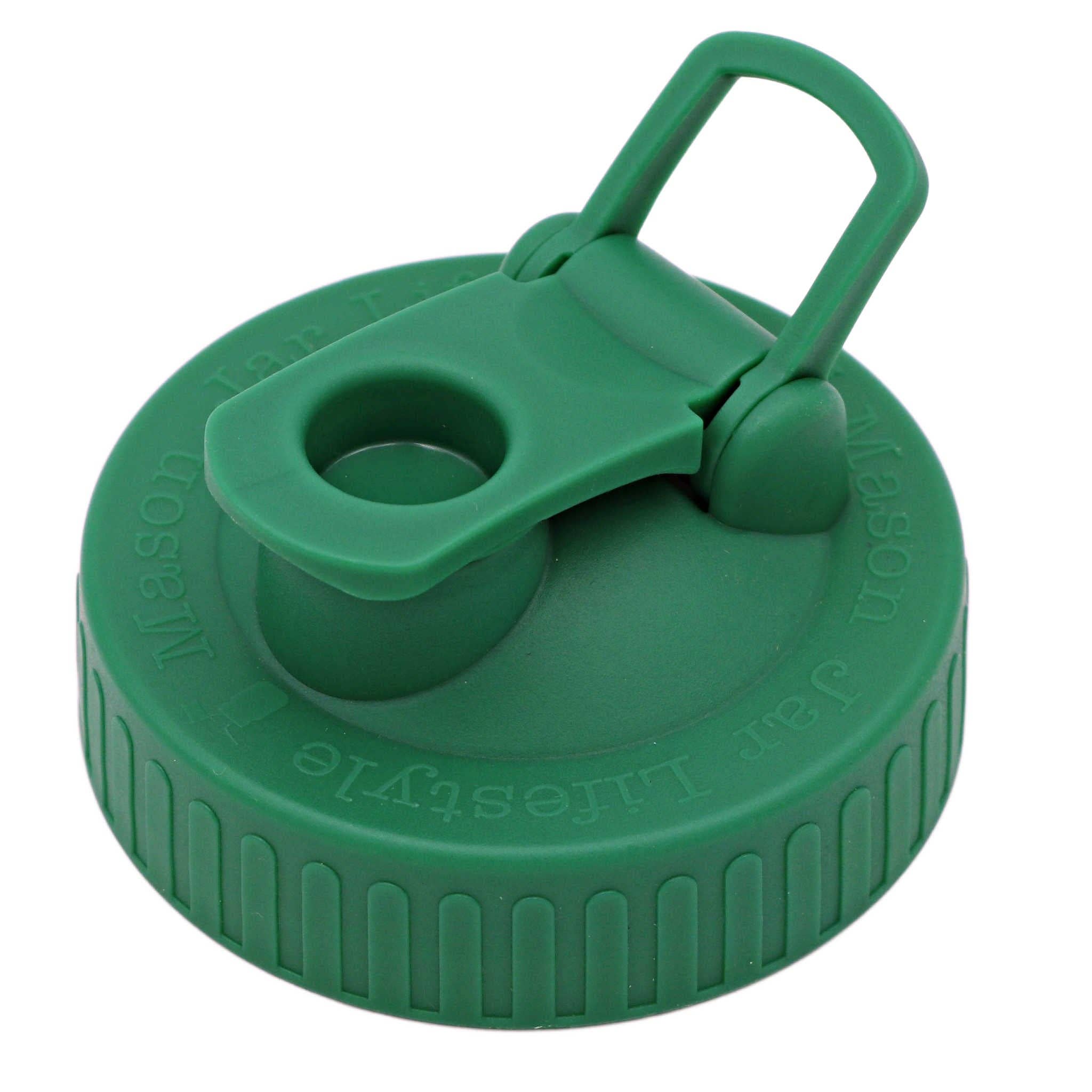 Mason Jar Lifestyle - Vente Boîtes de conservation - Couvercle verseur et stockage avec boucle de transport pour bocaux Mason21