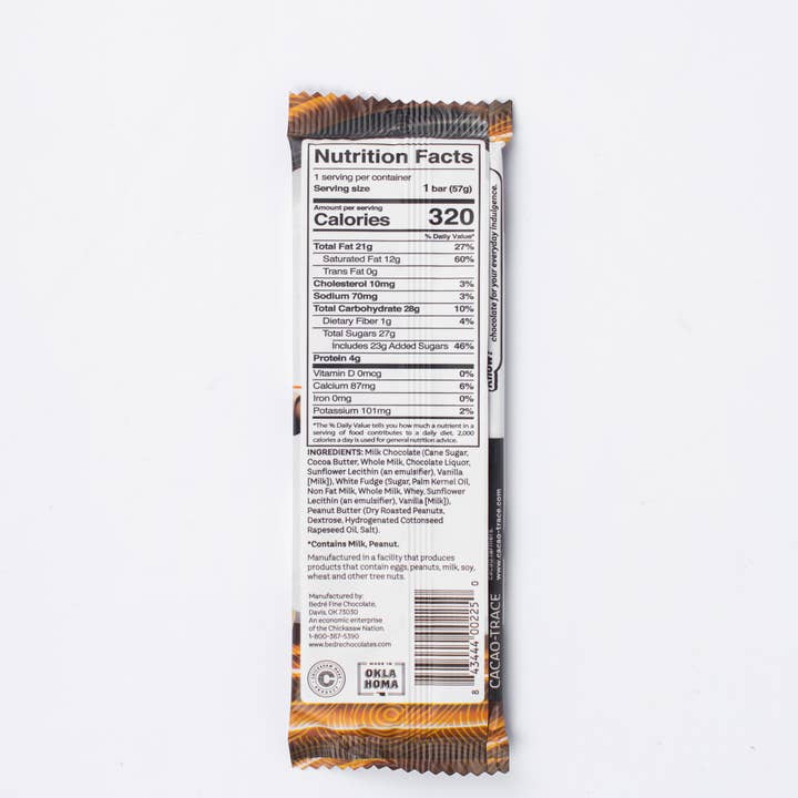 Bedré Fine Chocolate - Wholesale Chocolate Bar - Milk Chocolate Peanut Butter Bar1