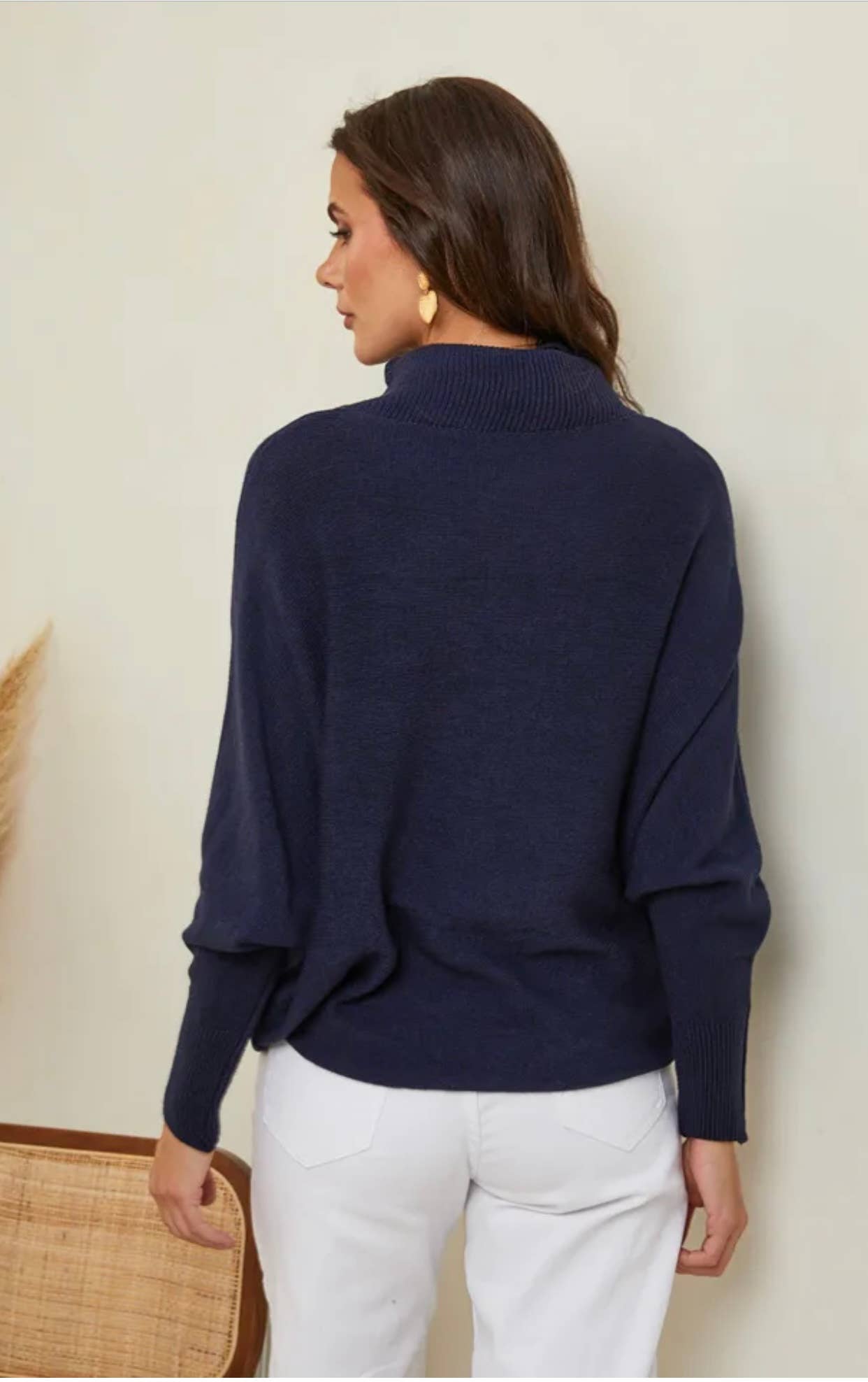 LÉA & LUC - Wholesale Knit Sweater - Women's - Turtleneck sweater REF. 614224