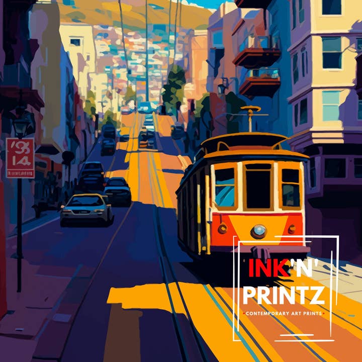 InkNPrintz – wholesale Poster – San Francisco Travel Poster7