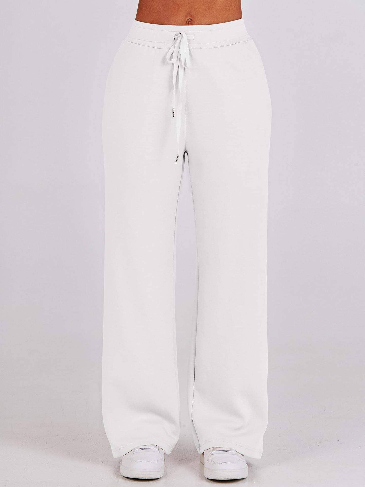 Queen Fashion - Wholesale Top & Skirt Set - Women's - long sleeved sweater wide leg pants two piece set87