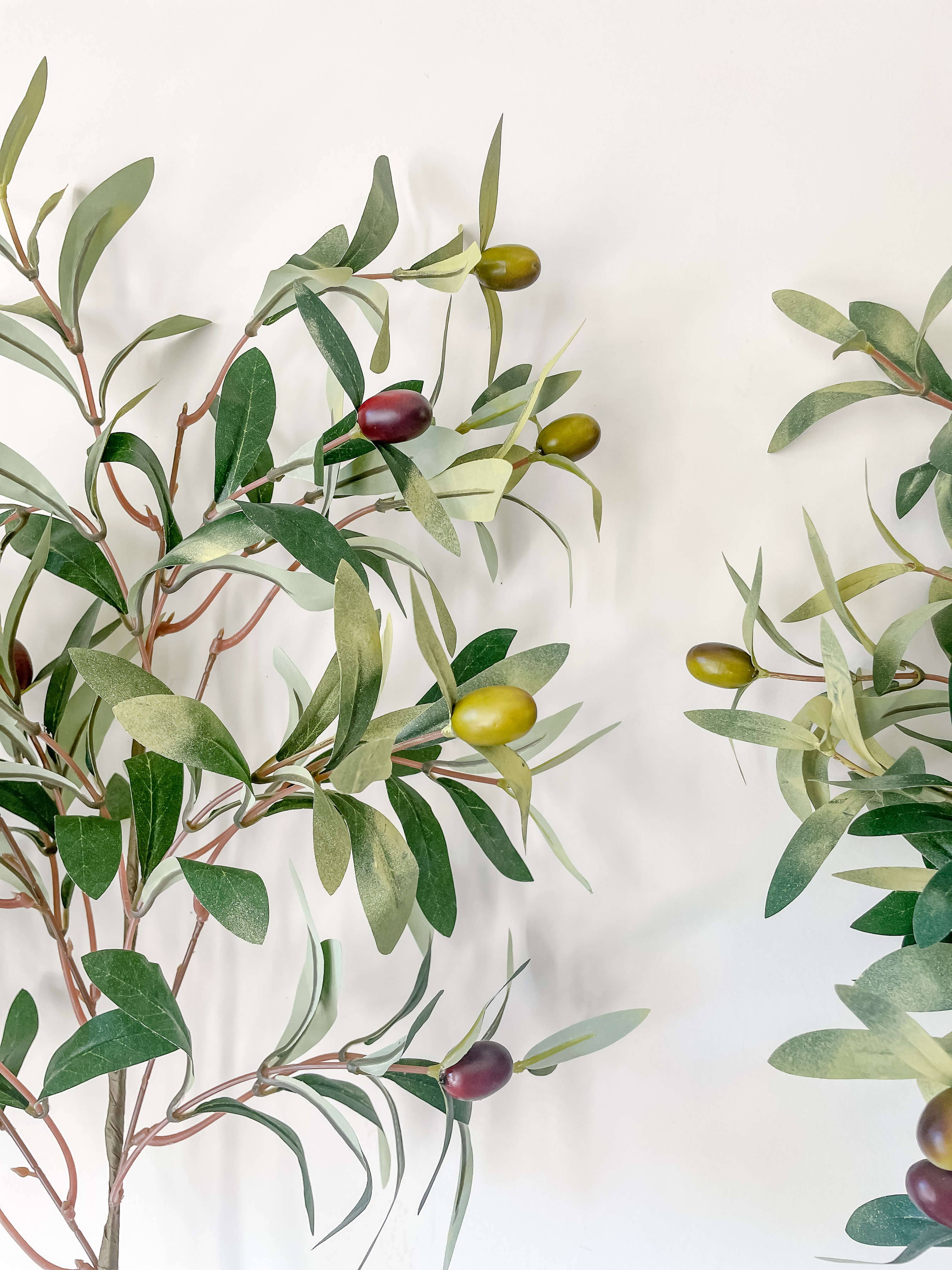Hycroft Home Decor - Wholesale Artificial Plant - Olive Branch Stem 31" Faux Greenery5