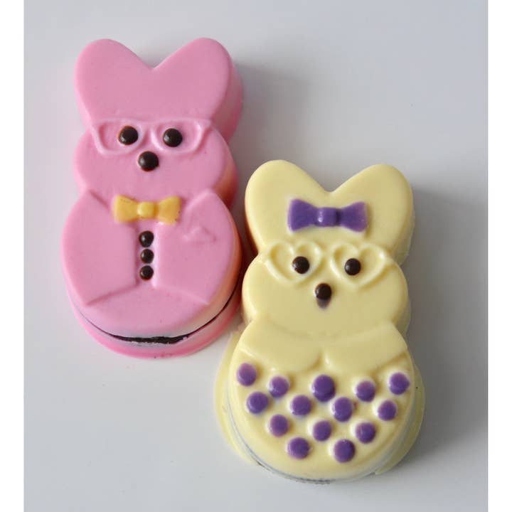 Chocolates Unlimited by Denise - Wholesale Chocolate Covered Sweets - Easter Bunny Chocolate Covered Oreos