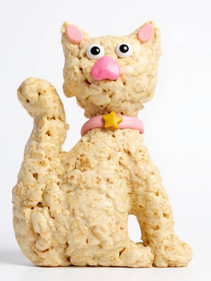 Cat Rice Crispie Treats - Case of 12 for wholesale by Creative Crispies Co.