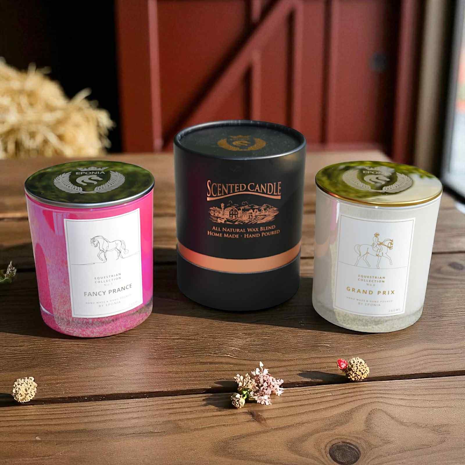 EPONIA EQUESTRIAN LIFESTYLE - Wholesale Jar/Filled Candle - Scented Candle  - Grand Prix - Equestrian Collection 260ml5