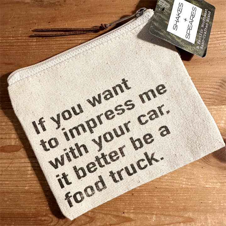 Pouch - Mini Humor - Food Truck for wholesale by Shakes + Speares
