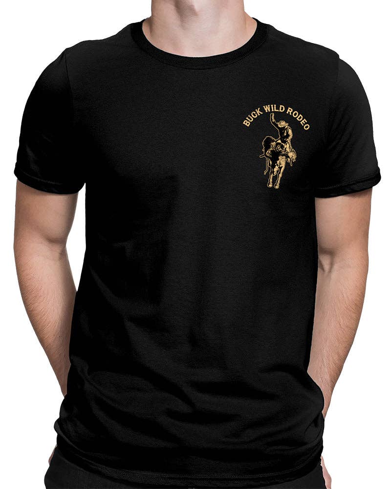 Country Girl Store - Vendita all'ingrosso Maglietta serigrafata - Uomo - T-shirt Country Boy® Buckwild Rodeo1