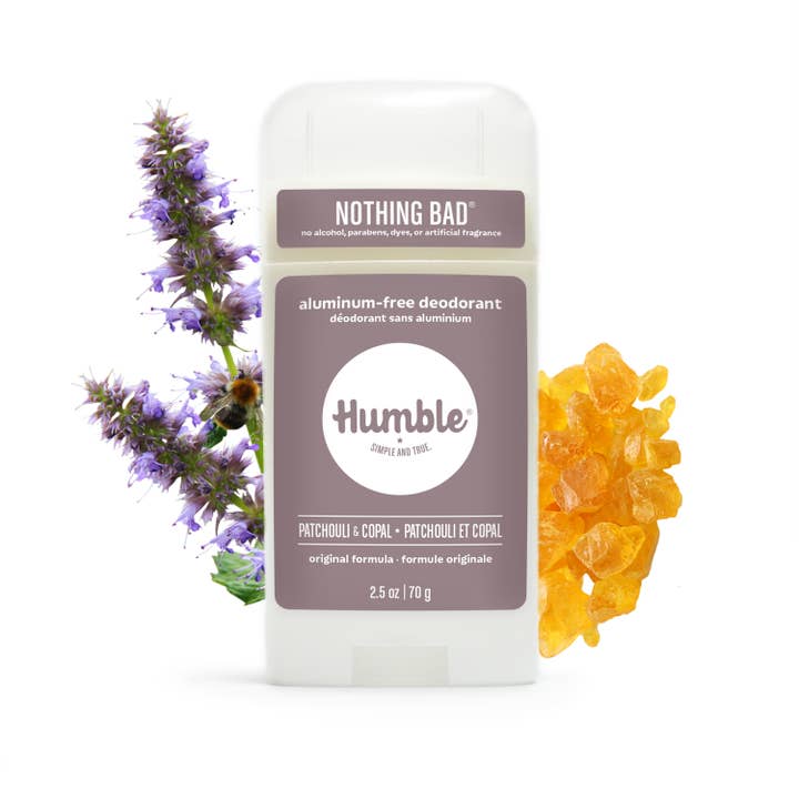 Humble Brands, Inc - Canada - Wholesale Deodorant - Unisex - Patchouli & Copal