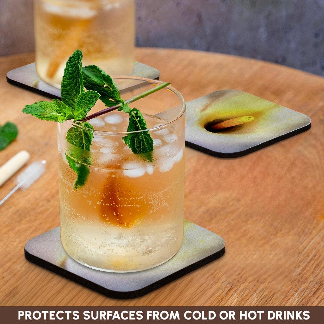 3dRose - Wholesale Onderzetters - 3dRose, Crème Witte Calla Lelie Close-up Abstracte Kunst, Onderzetter9