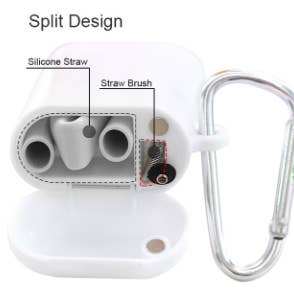 Conscious Generation - Wholesale Drinking Straw - Reusable straw silicone Straw And Carry Case