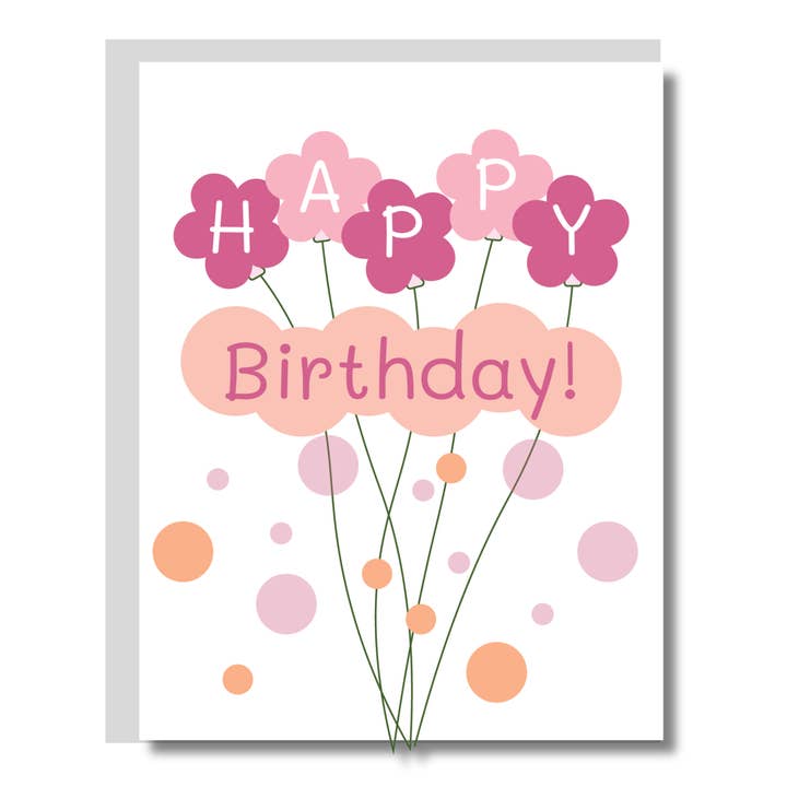 Glückwunschkarte mit Blumenmuster für den Großhandel von Dumplings and Us