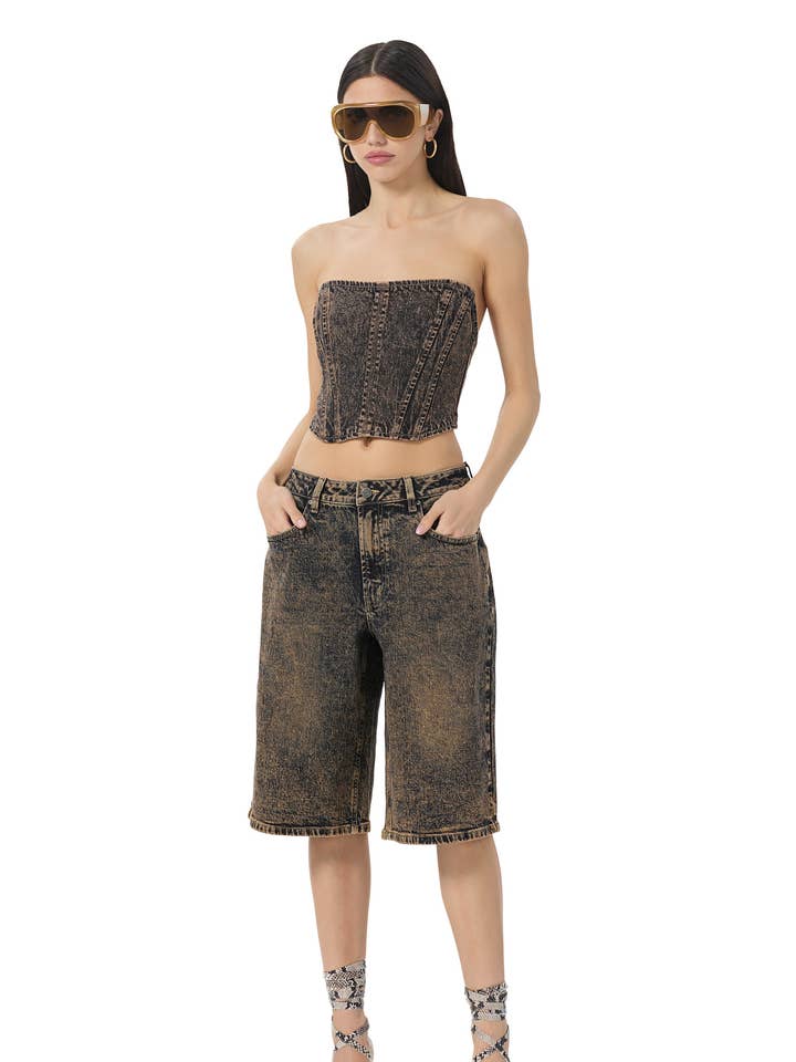 Bennett Bustier - Prailene OD Wash for wholesale by AFRM