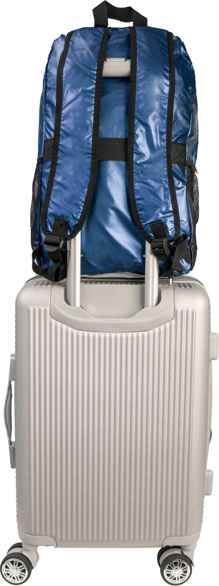 Magid - Wholesale Backpack - Unisex - Boarding Pass Recycled Metallic Foldable & Packable Pouch Multi Compartment Backpack18