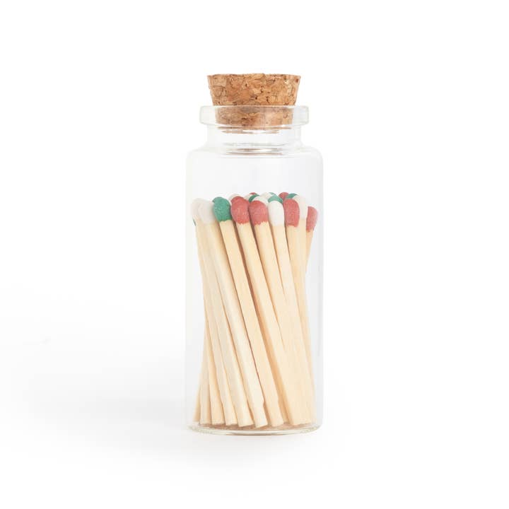 Enlighten the Occasion - Wholesale Matches - Christmas Matches in Medium Corked Vial
