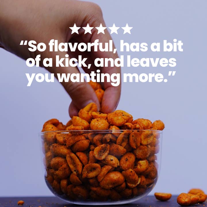 Confusion Snacks - Wholesale Nuts - Black Truffle Masala Dry Roasted Peanuts