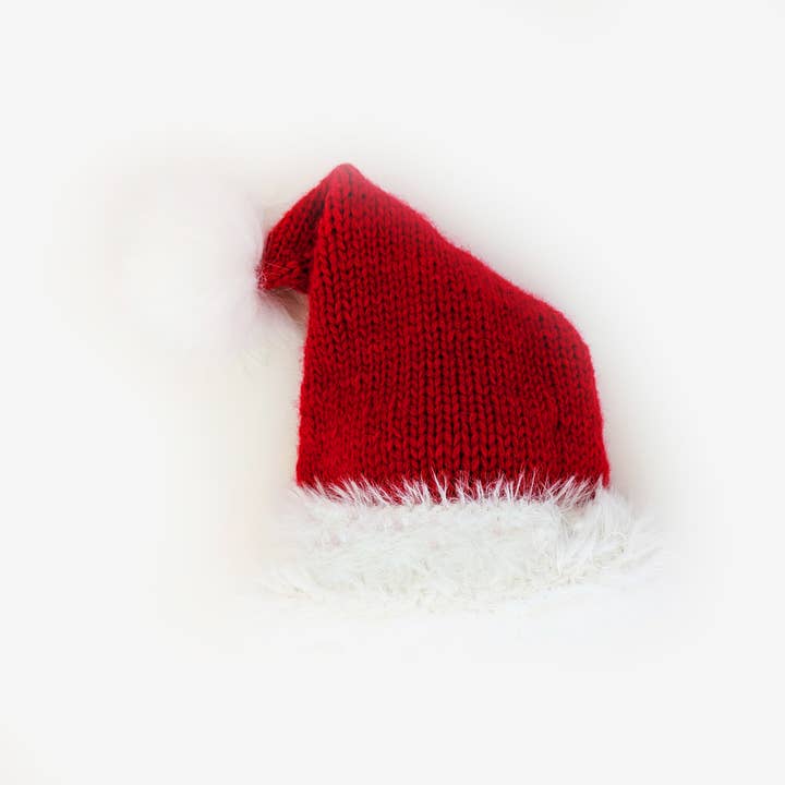 Huggalugs - Wholesale Beanie - Kids - Furry Santa Beanie Hat for Babies and Adults