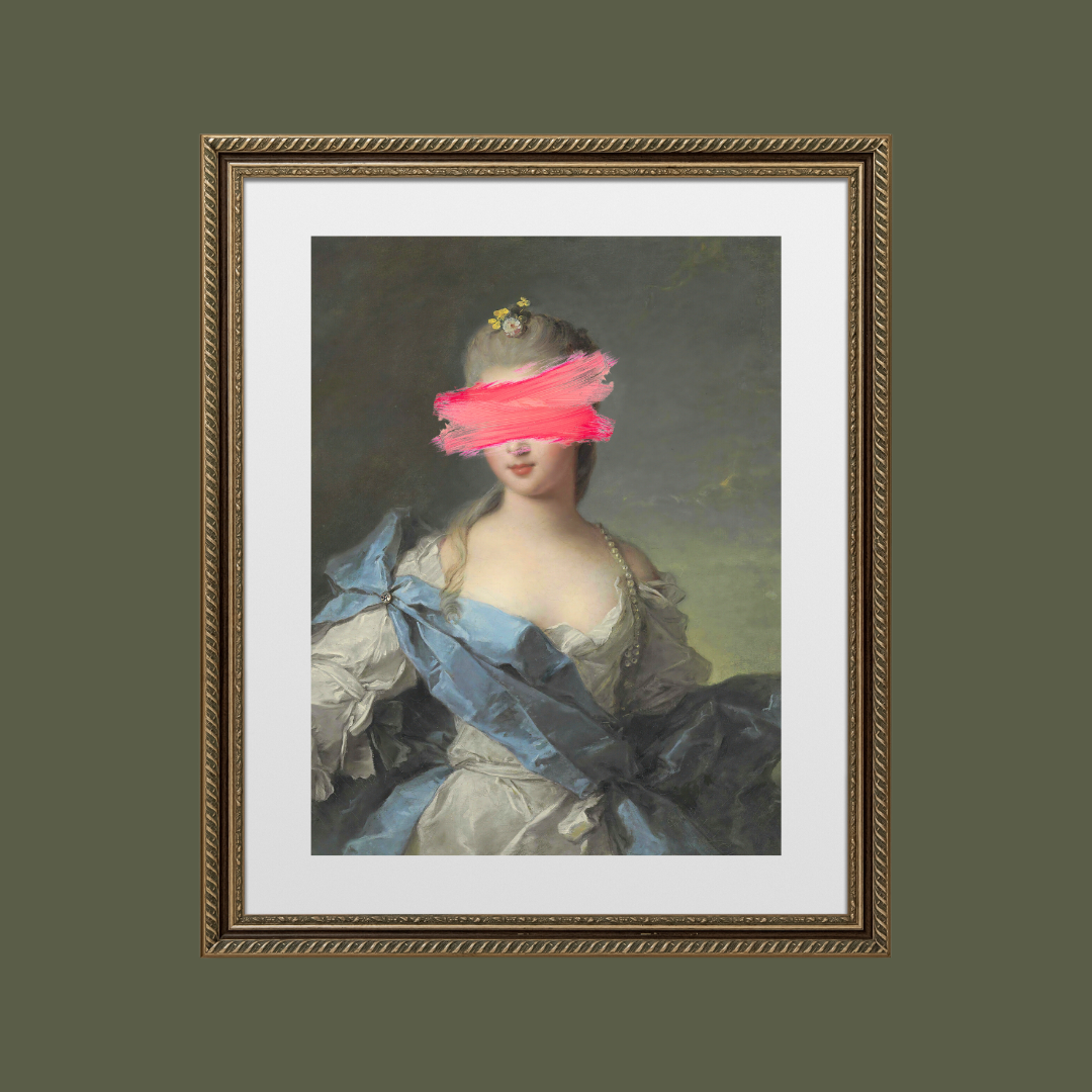 Sea to Skye - Wholesale Art Print - Portrait of a Mysterious Lady Art Print4