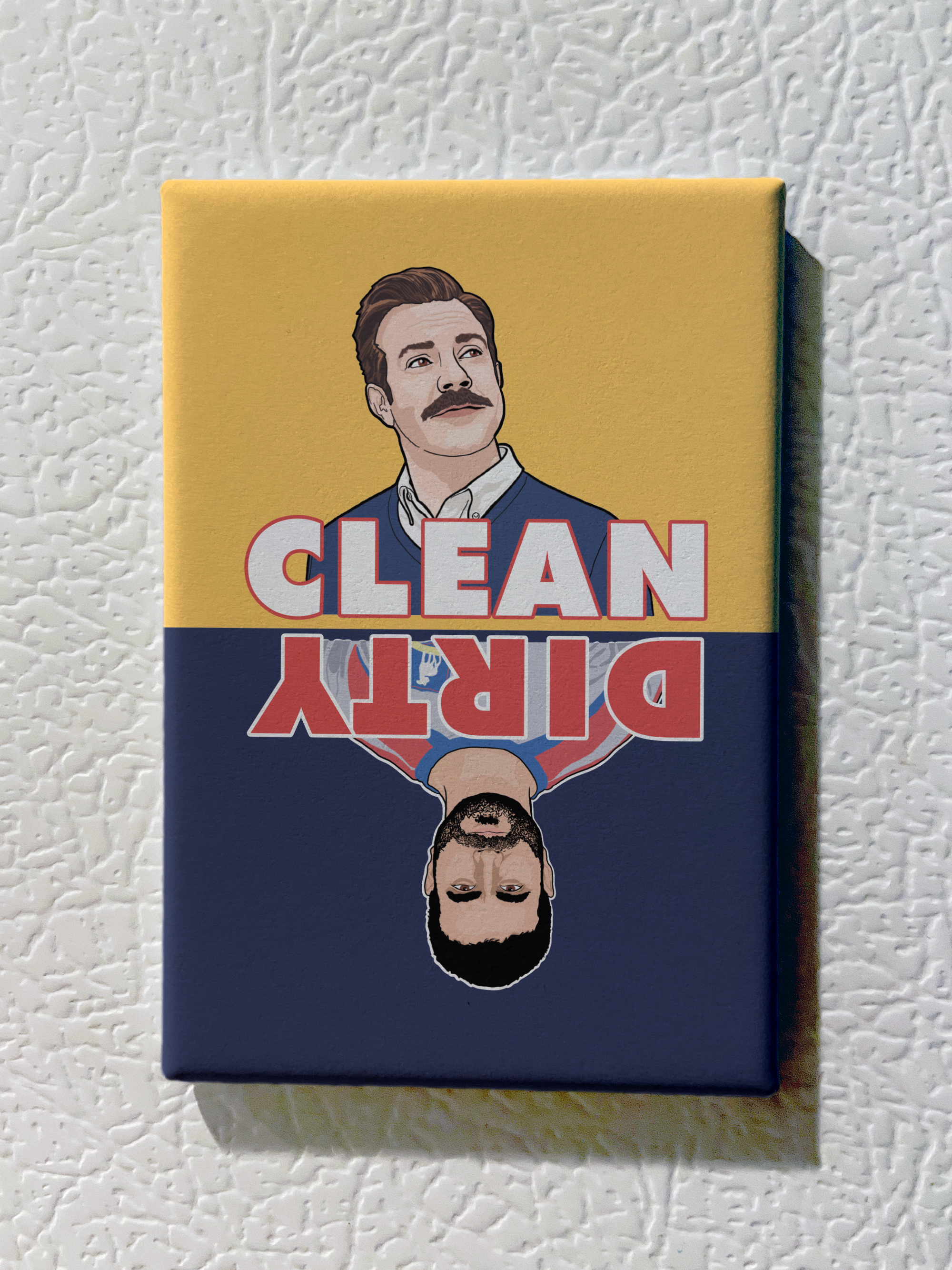 The Red Swan Shop - Wholesale Magnet - Dishwasher Magnet - Dirty/Clean - Ted Lasso3