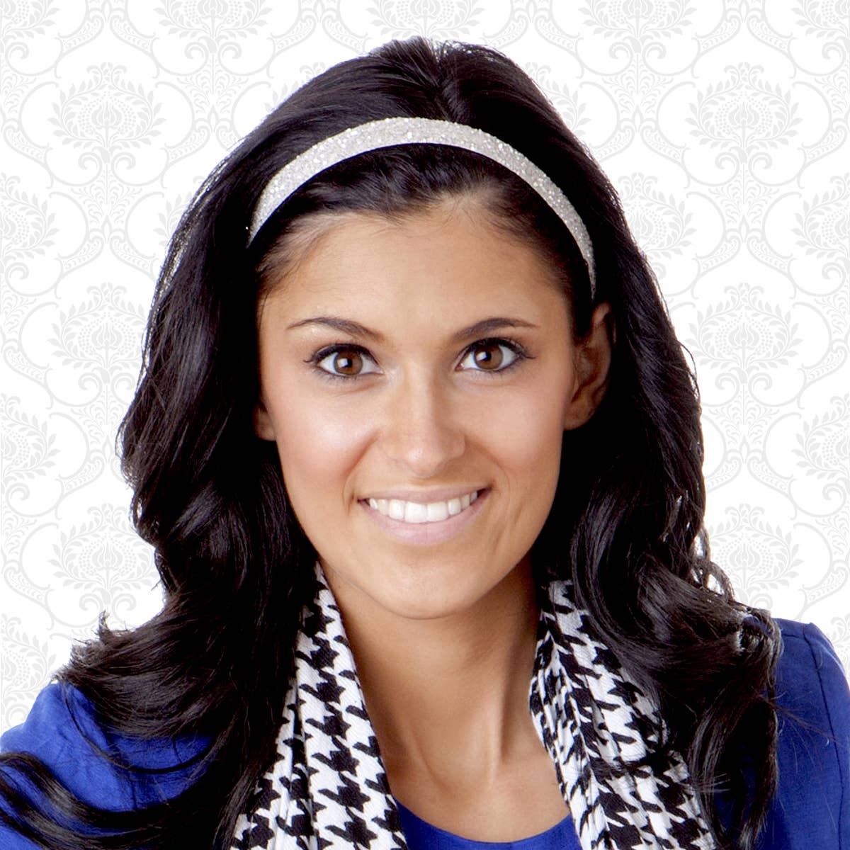 Hipsy - Wholesale Fashion Headband - Women's - Hipsy Adjustable No Slip Skinny Bling Glitter Headband4