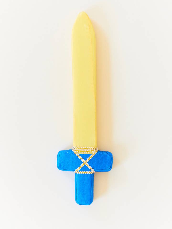 Sarah’s Silks - Wholesale Costume - Kids - Soft Sword for Kids Pretend Play - Natural Silk, Waldorf Toy