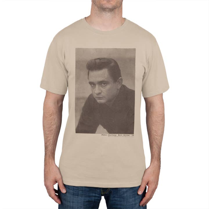 Johnny Cash - Sepia Soft Men's T Shirt for wholesale by Official Store