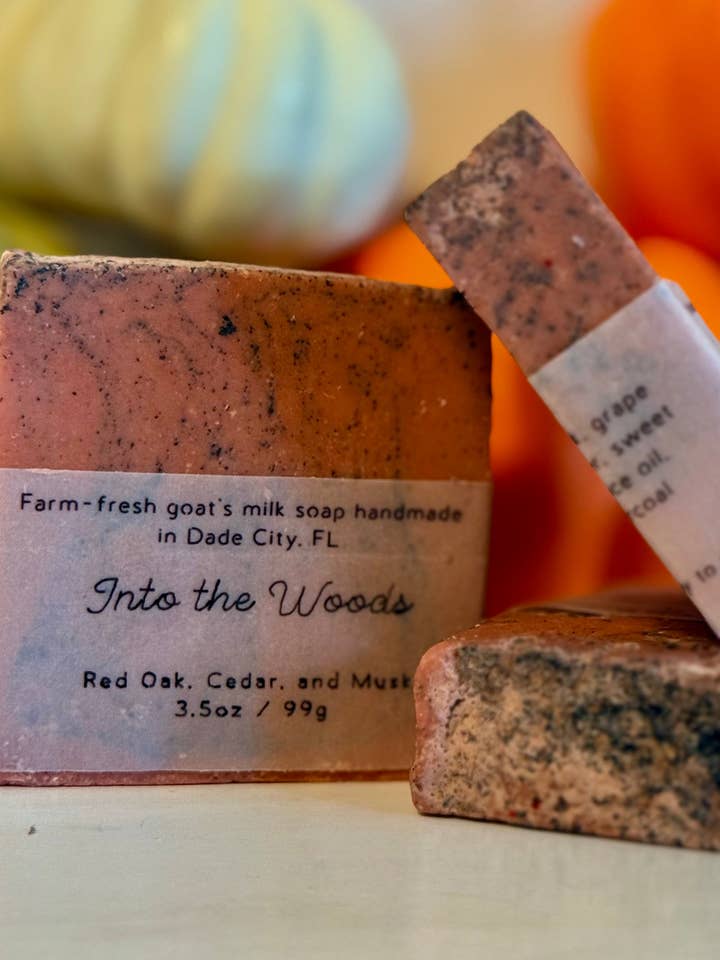 Into the woods for wholesale by The GOAT Soap Co