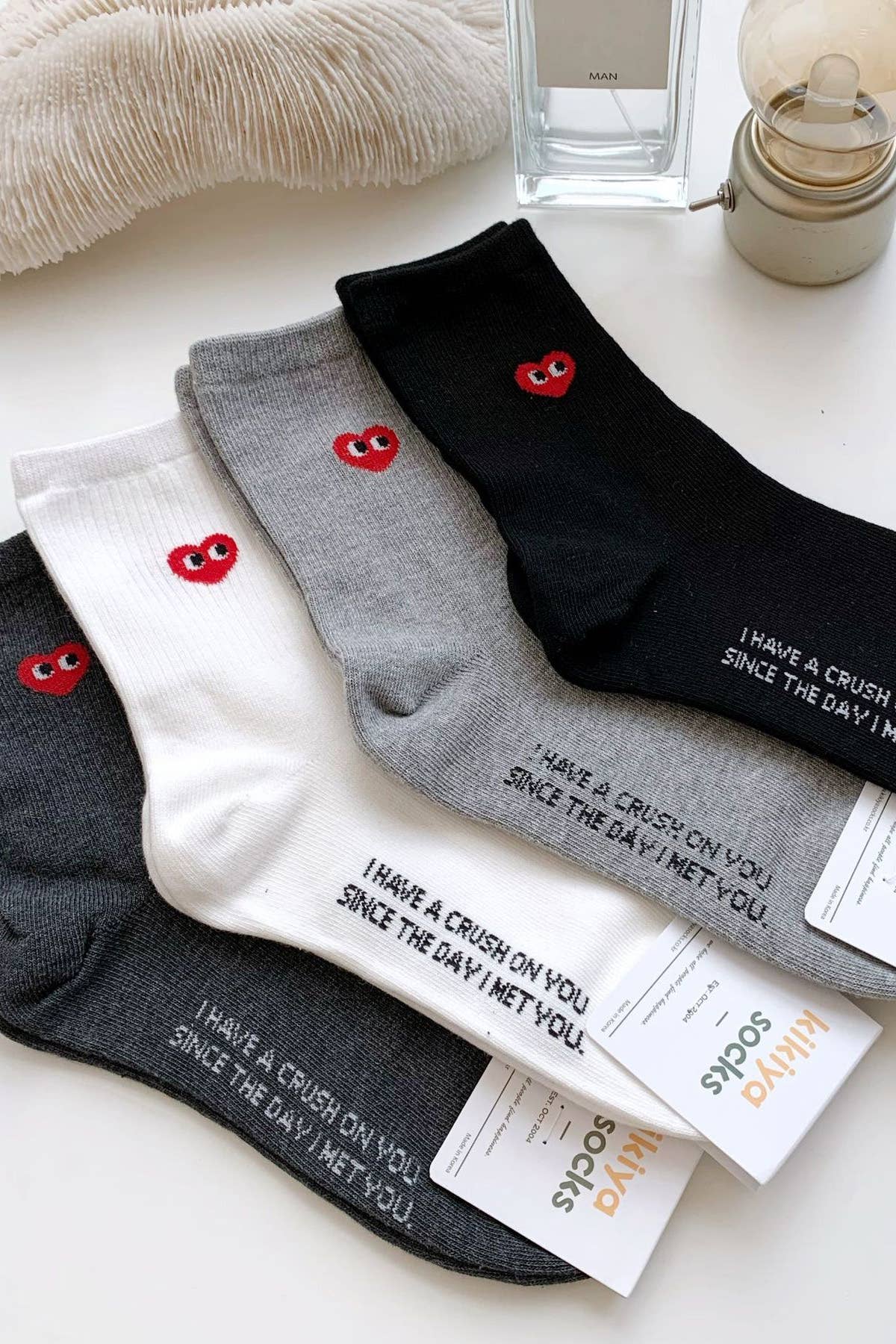 Suzie Q USA - Wholesale Socks - Women's - Autumn Winter Tube Cotton Love Women's socks1