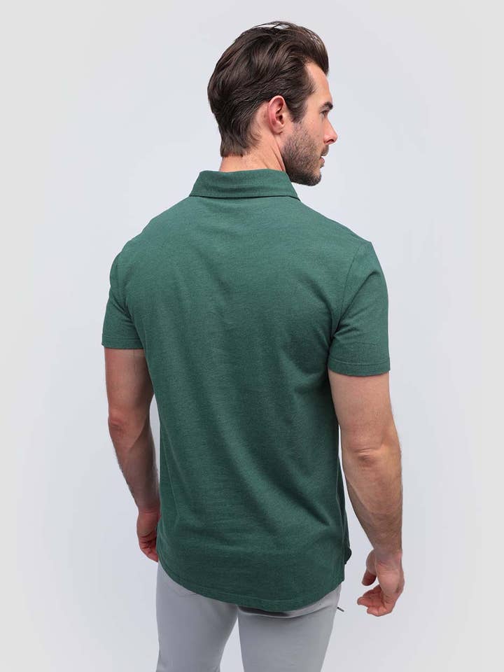 INTO THE AM - Wholesale Polo - Men's - Men's Short Sleeve Polo Shirt (Branded)53
