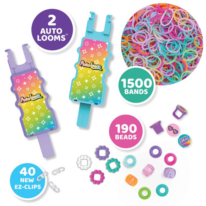 Rainbow Loom - Wholesale DIY Craft Kit - Kids - Twin Auto Loom NEW2