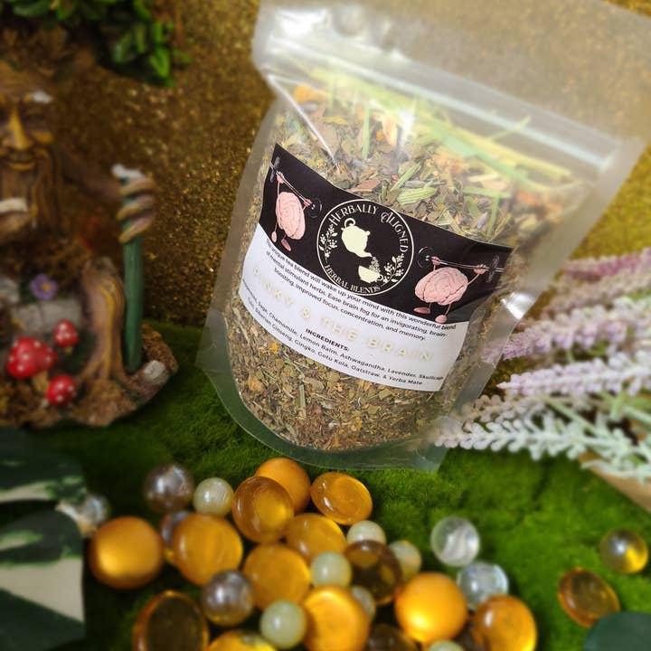 Pinky & The Brain Tea for wholesale by Aligned Herbally