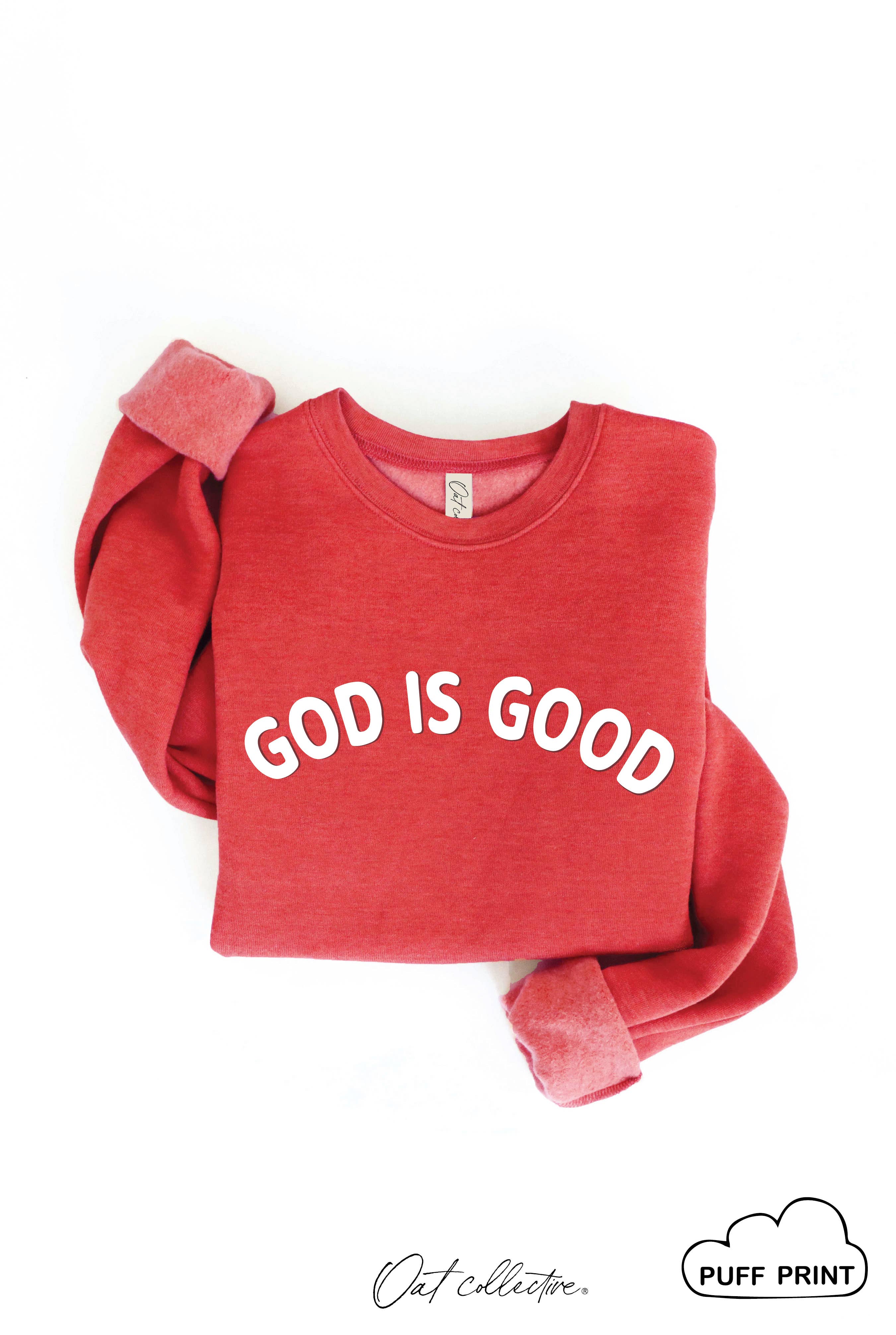 OAT COLLECTIVE – Engroshandel Grafisk Sweatshirt - Dame – GUD ER GOD PUFF Grafisk Sweatshirt11