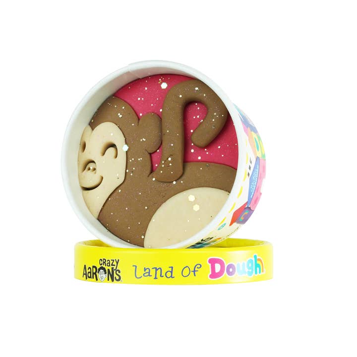 Multi Colored Land of Dough 12 Count Medium Zoo Animal Cup Display for wholesale on Faire2