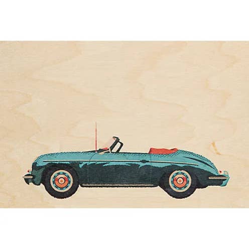 Auto 2 Postkarte für den Großhandel von ikonink