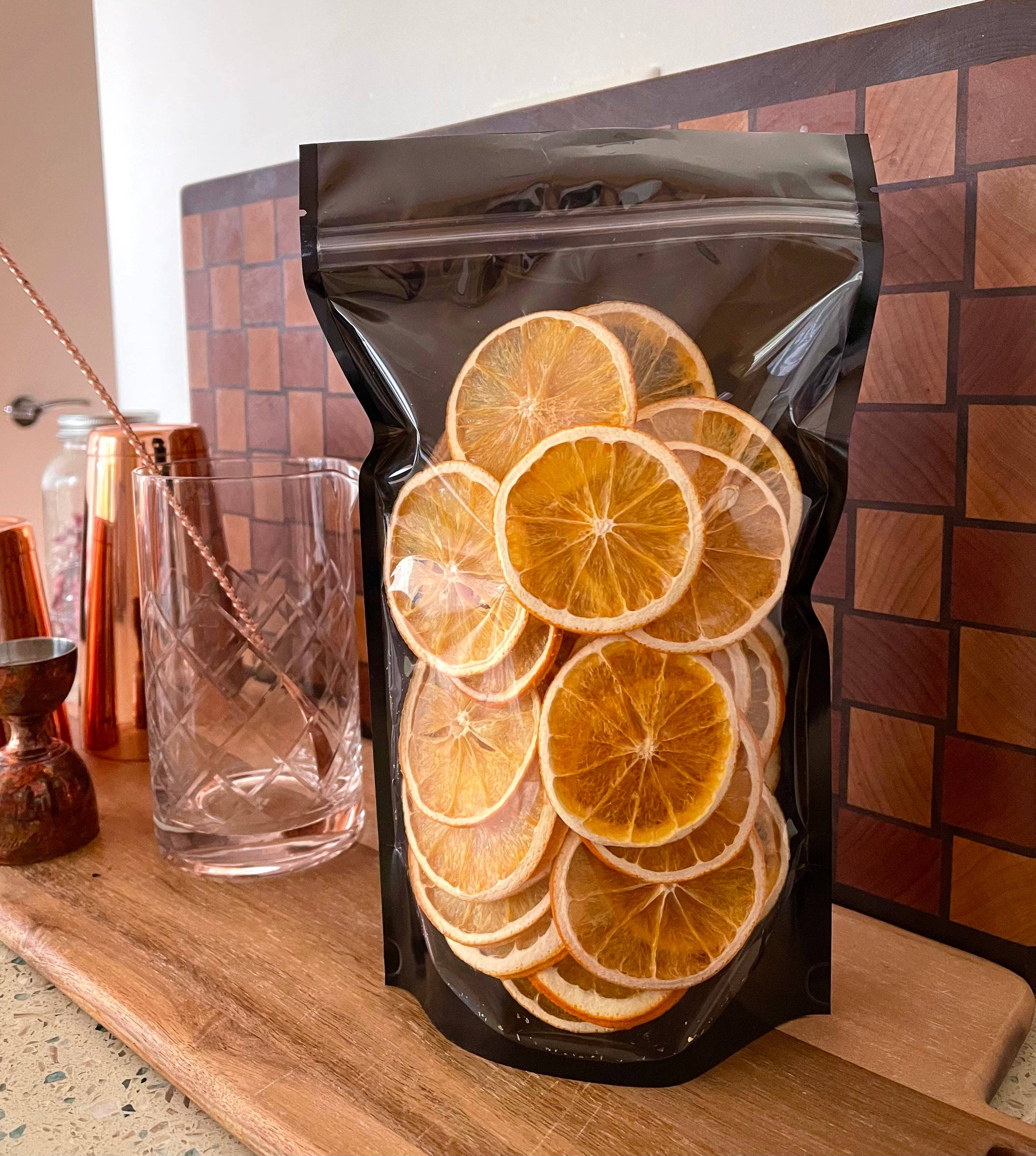 David Blake Cocktails - Vendita all'ingrosso Frutta secca/disidratata - Grandi sacchetti misti arancioni da oltre 200 pezzi3