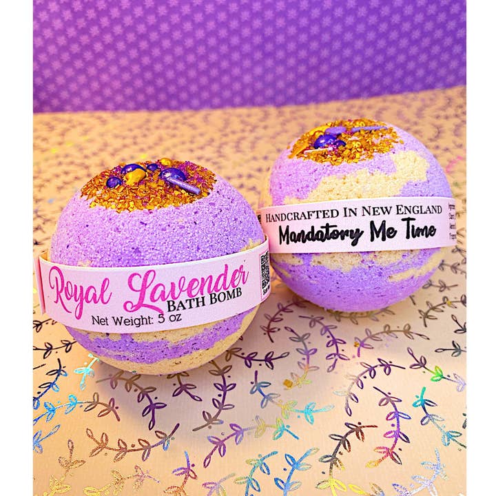 Mandatory Me Time – Engroshandel Badekugle – Royal Lavendel Bath Bombe0