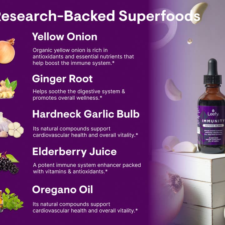 Leefy Organics - Wholesale Oral Supplement/Vitamin - IMMUNITY DEFENSE2