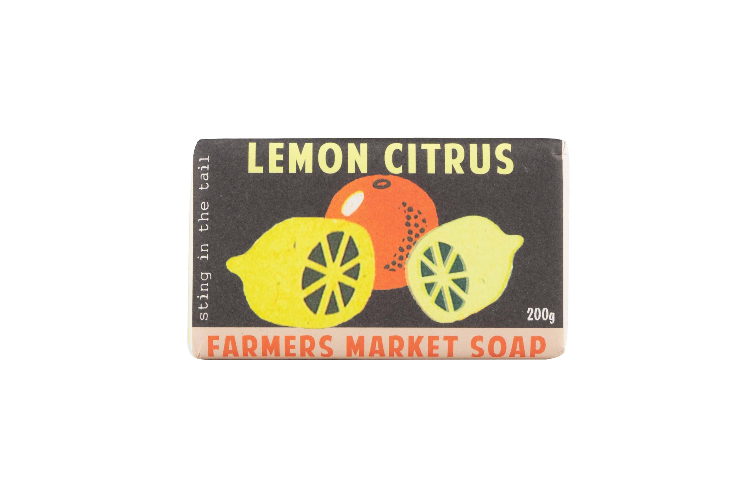 Sting in the Tail Ltd – wholesale Bar Soap – Farmers Market 200g soap assorted1