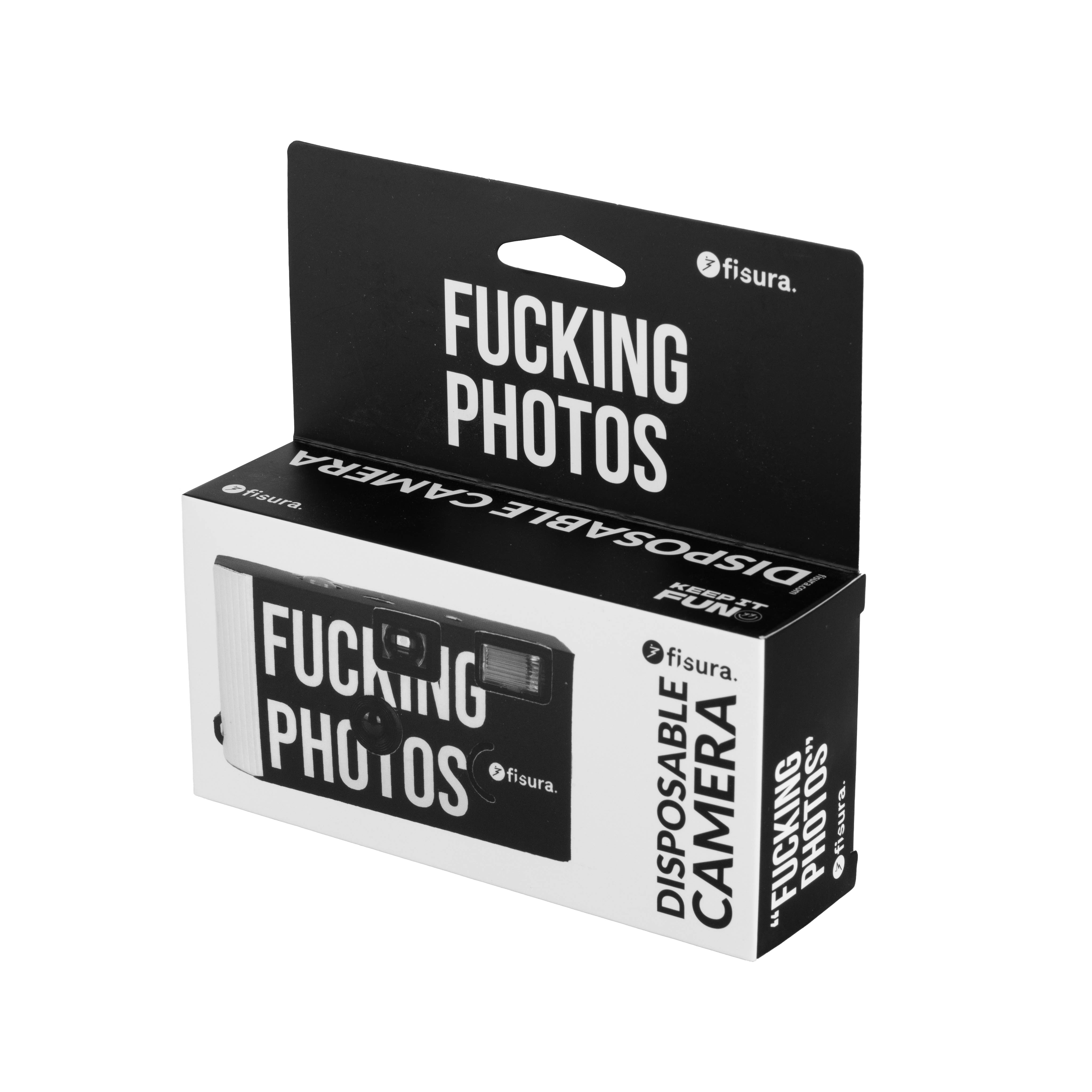 Fisura – Engroshandel Engangskamera – Engangskamera "fucking photos" sort-hvid5