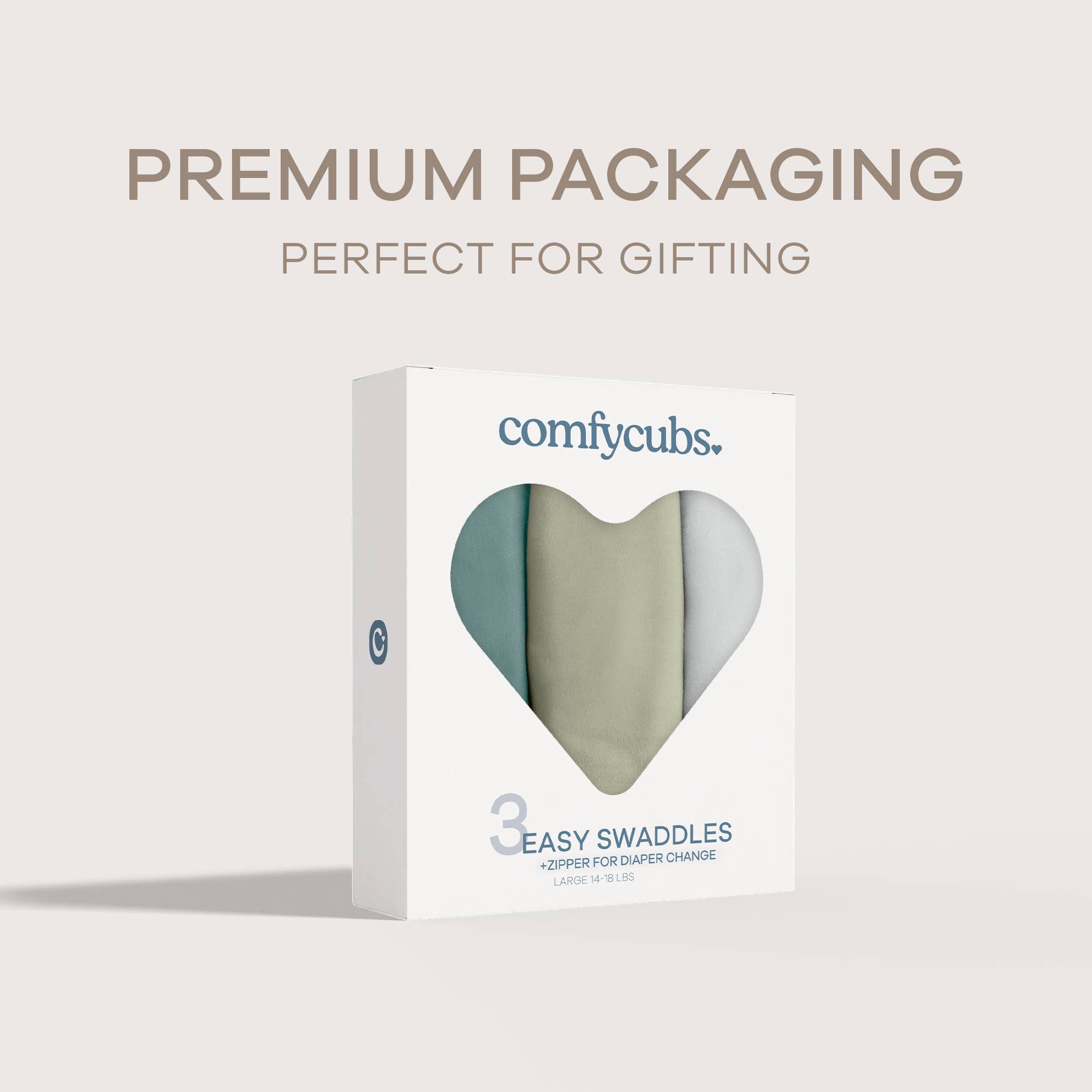 Comfy Cubs - Wholesale Swaddle - Baby - Easy Swaddle Blanket with Zipper Closure by Comfy Cubs21