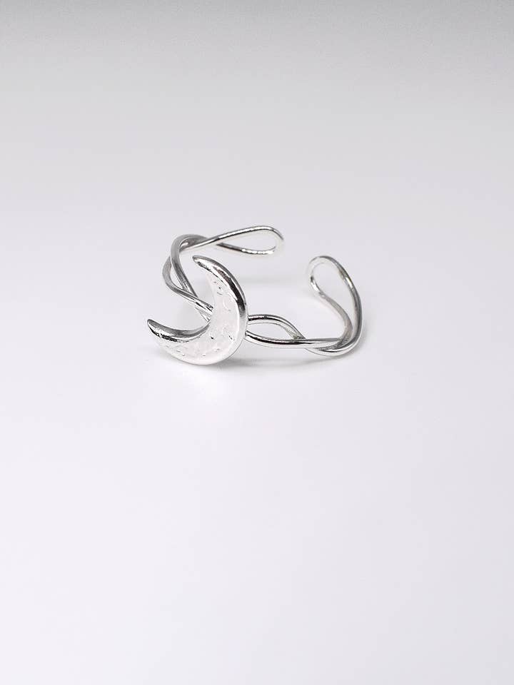 NAISSANCE Moon ring for wholesale by Ann Acid