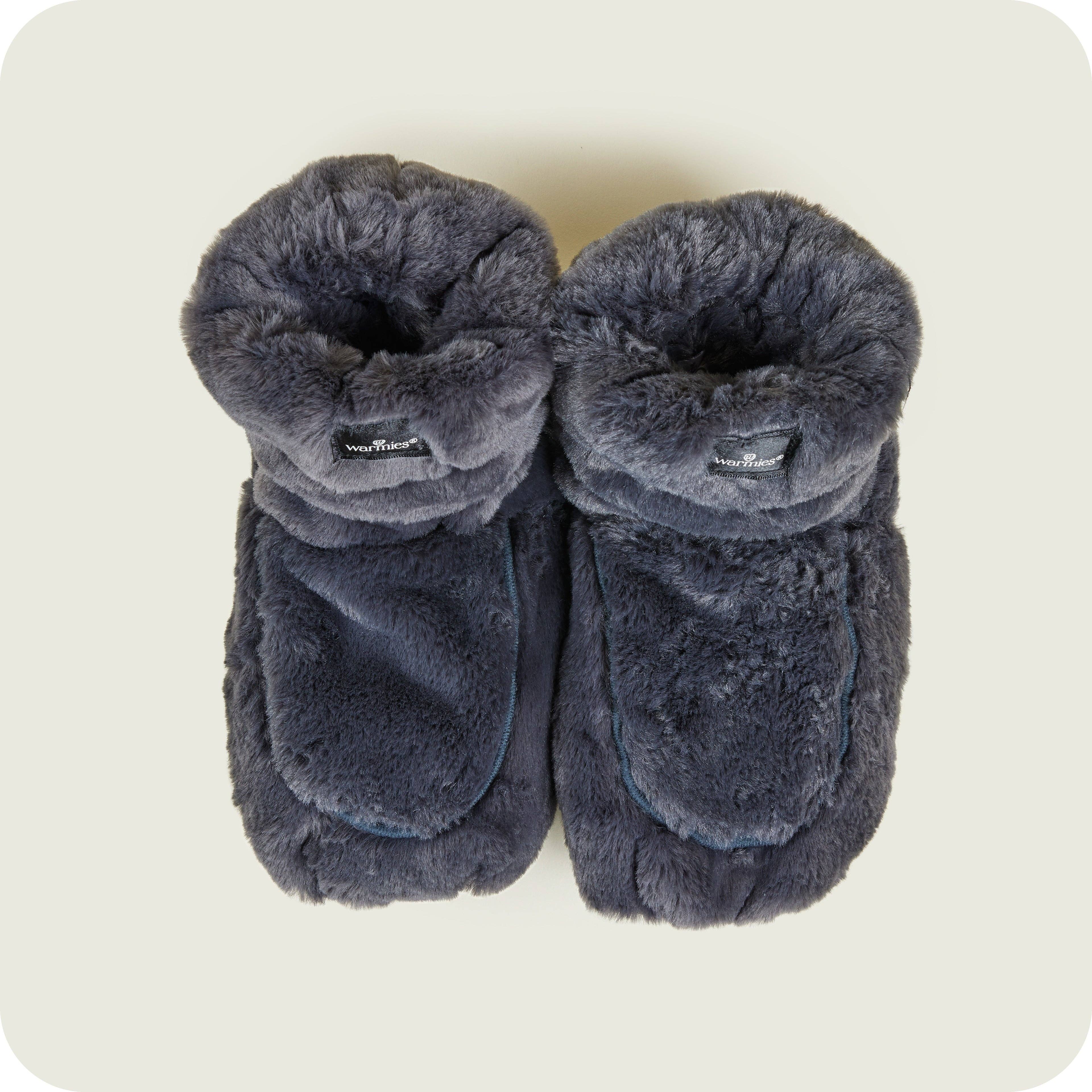 Warmies - Wholesale Slippers - Women's - Warmies Luxury Charcoal Boots0